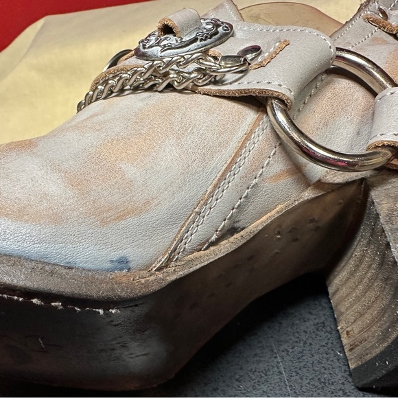 Freebird by Steven Mystic Leather Ankle Western Boots Smoke Gray Women’s Sz 11 - Picture 15 of 16